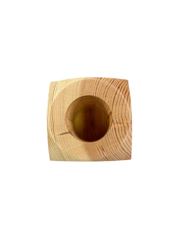 Pine Newel Base 90mm x 1375mm - Image 2