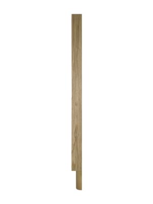 Ash HALF Square Spigot Newel Post 90mm x 790mm