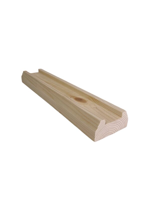 Stair Refurb Kit Pine Handrails Baserail & 32mm Spindles - Image 5
