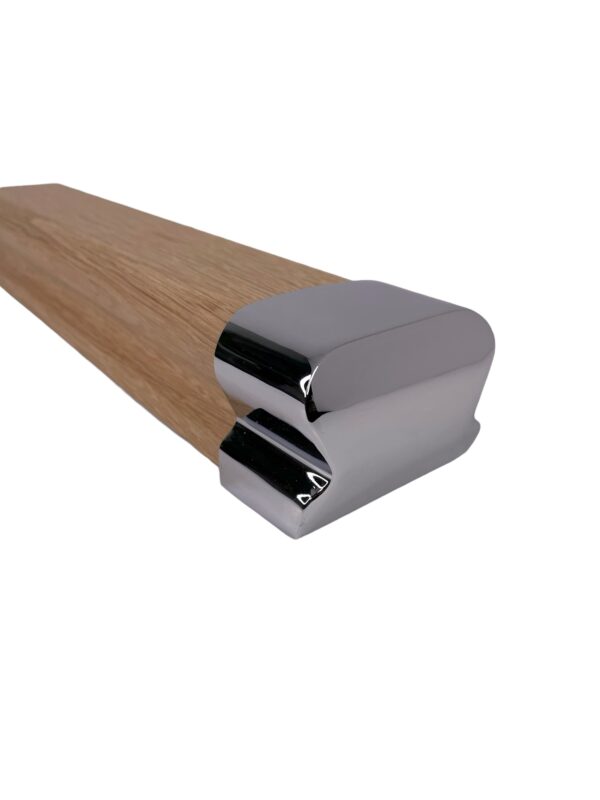 Chrome Low Profile End Cap - Image 2
