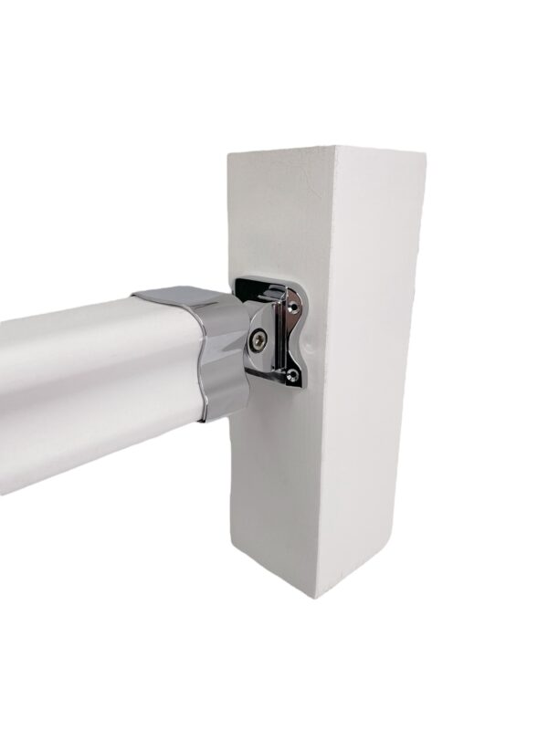 Traditional Chrome Adjustable Handrail Connector - Image 2