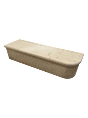 Pine Bullnose Tread Right Hand