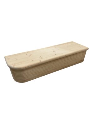 Pine Bullnose Tread Left Hand
