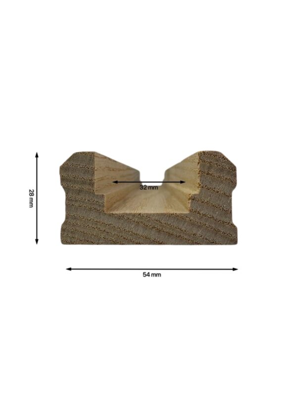 Pine Solution Handrails & Baserails - In Various Lengths - Image 7