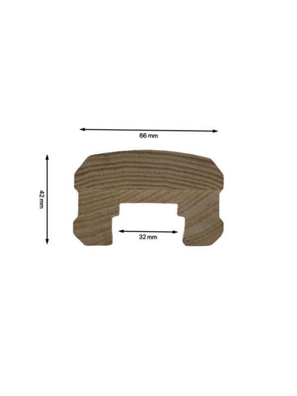Pine Solution Handrails & Baserails - In Various Lengths - Image 6