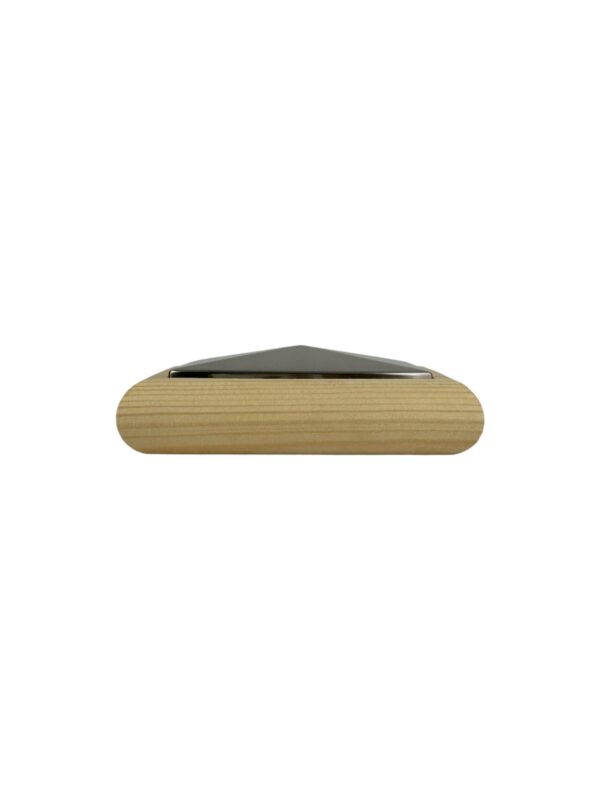 Unique Timber & Brushed Flat HALF Newel Cap - In Various Timbers - Image 7