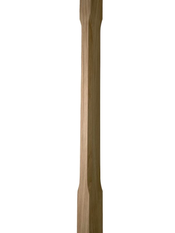 Oak Stop Chamfer Stair Spindle 32mm x 900mm - Image 2