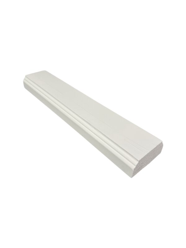 White Primed Stair Handrail and Baserail 35mm - In Various Lengths - Image 11