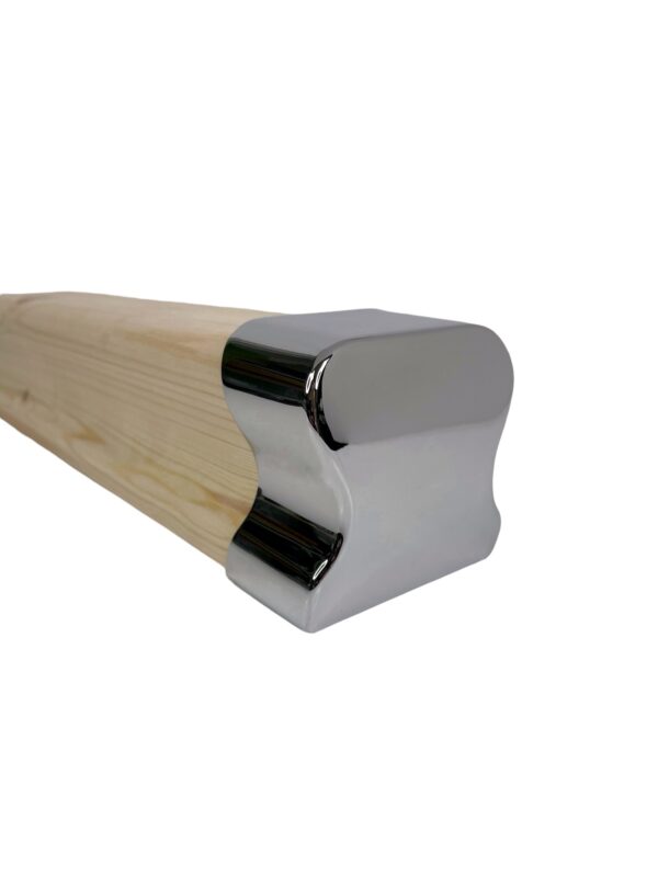 Traditional Chrome Handrail End Cap - Image 2