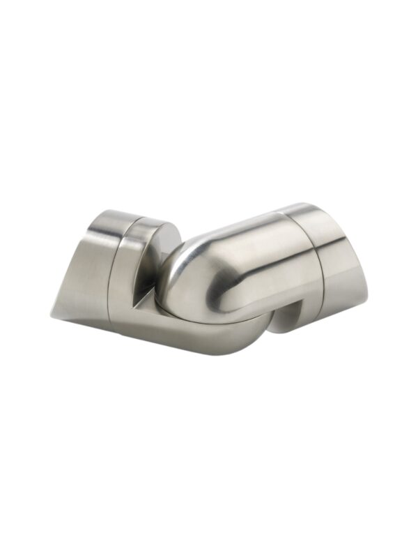 Fusion Brushed Nickel Wall Mounted Corner Bracket