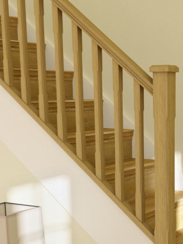 Stair Refurbishment Kits Update Your, Wooden Stair Handrails Uk