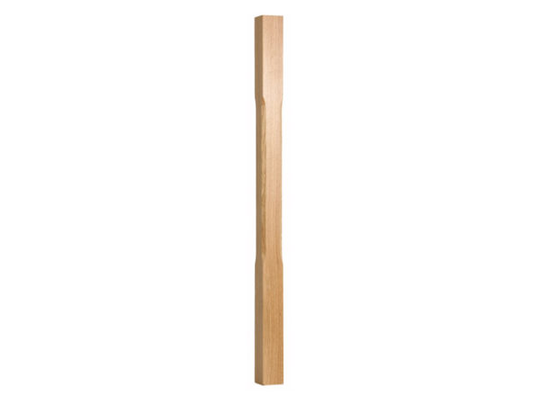 Oak Stop Chamfer Stair Spindles 41mm