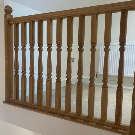 Oak Provincial Stair Parts
