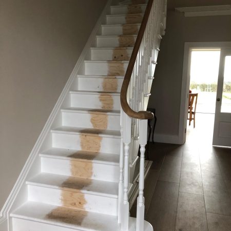 Oak Helical Handrail White Oxford Stair Parts