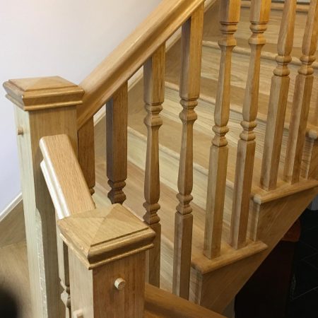 Oak Provincial Spindles