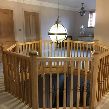 Oak Provincial Spindles