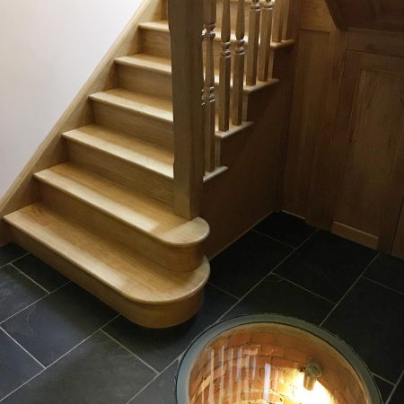 Oak Provincial Spindles