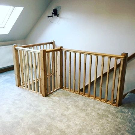 Pine Chamfered Landing