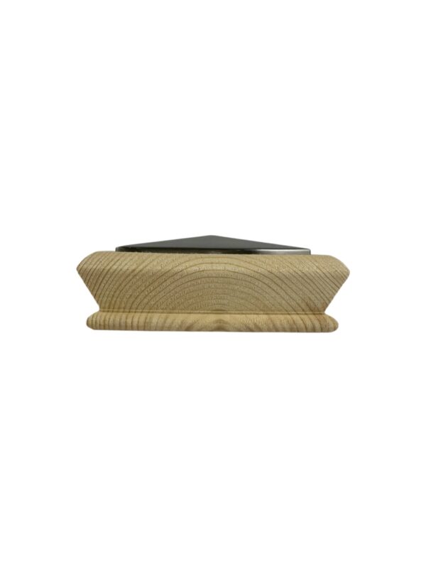Unique Timber & Double Brushed Pyramid Newel Cap 90mm x 180mm - In Various Timbers - Image 11