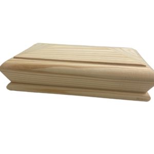 70mm Pine Square Double Pyramid Newel Cap