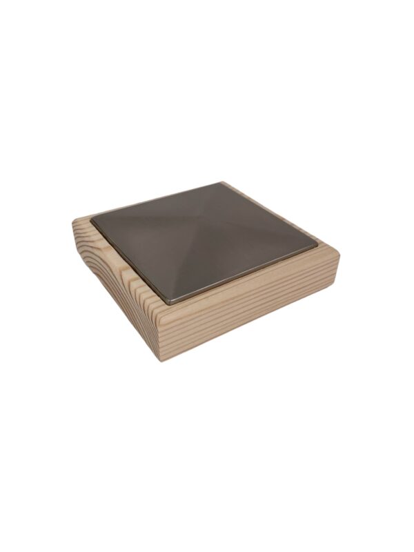 Unique Timber and Metal Newel Cap - In Various Timbers - Image 27