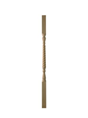 Hemlock Twist Stair Spindle 41mmx900mm