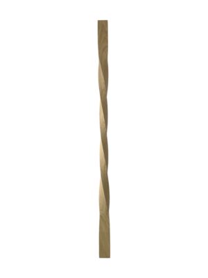 Oak Baschurch Twist Stair Spindle 41mmx900mm
