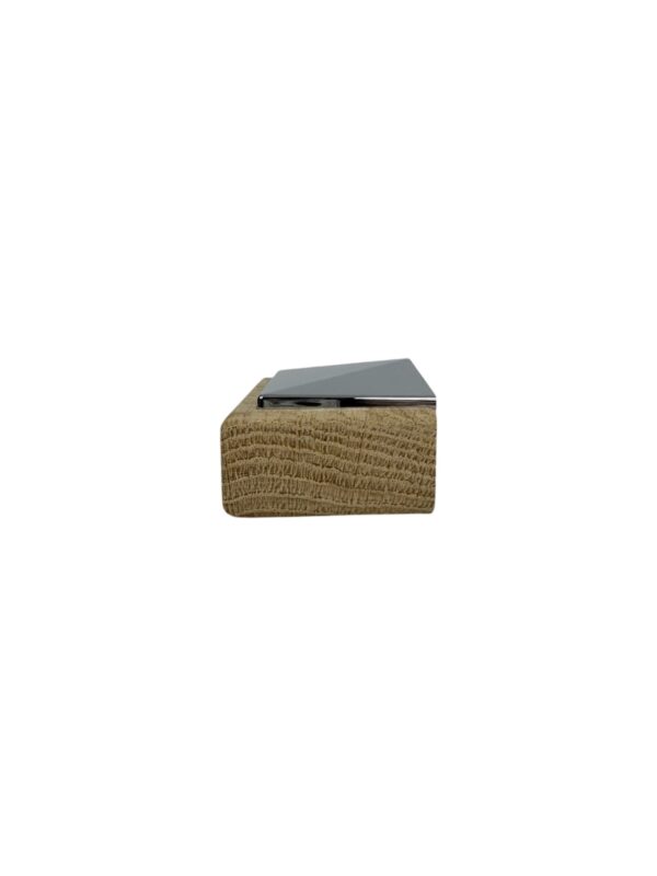 Unique HALF Timber and Metal Newel Cap - In Various Timbers - Image 20