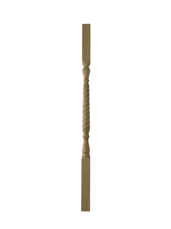 Oak barley Twist Stair Spindle