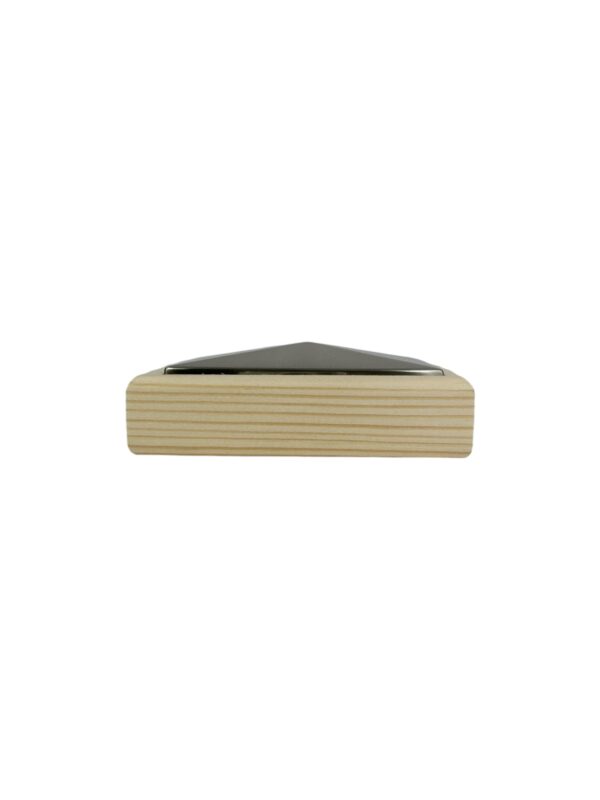Unique HALF Timber and Metal Newel Cap - In Various Timbers - Image 25