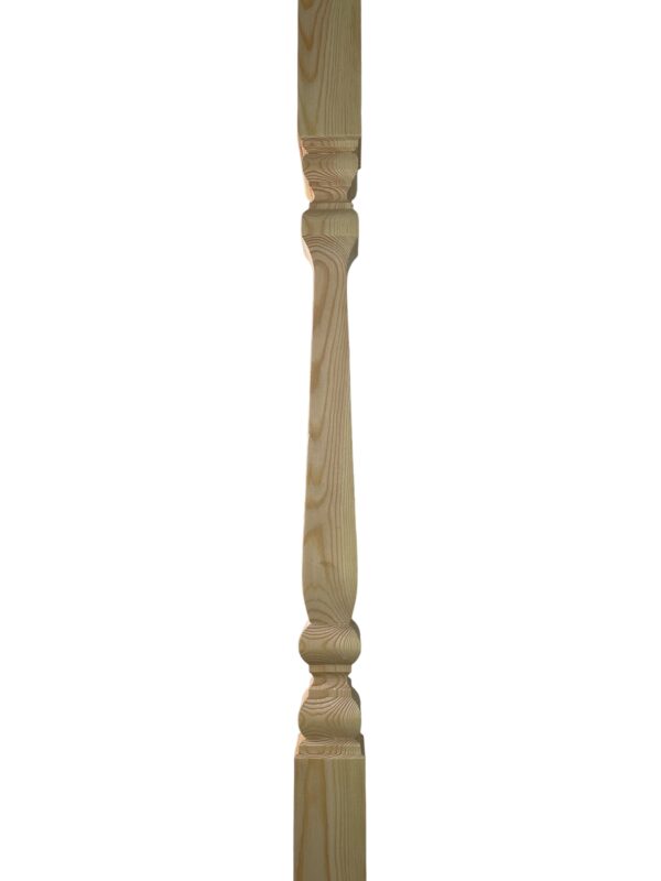 Pine Provincial Stair Spindle 35mmx900mm - Image 2