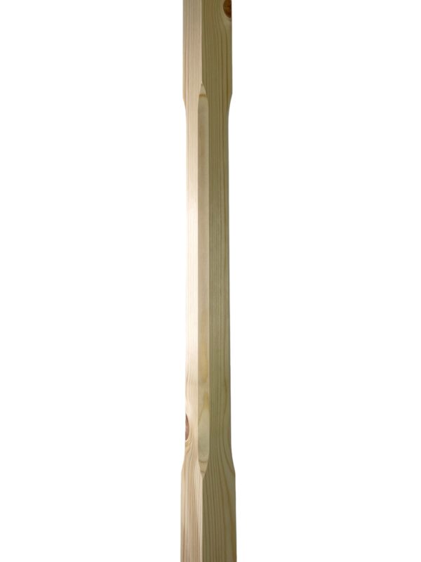 Pine Stop Chamfer Stair Spindle 35mmx1100mm - Image 2