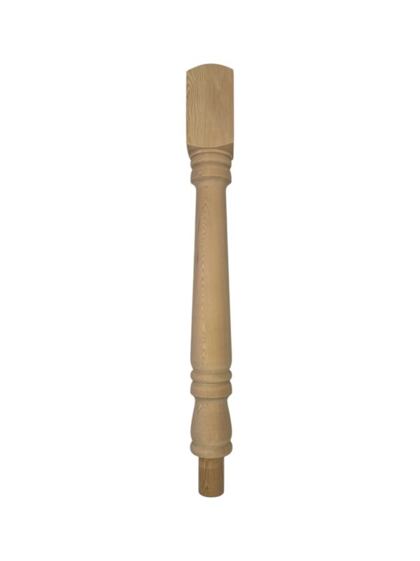 Hemlock Turned Georgian Newel Post 90mm x 730mm