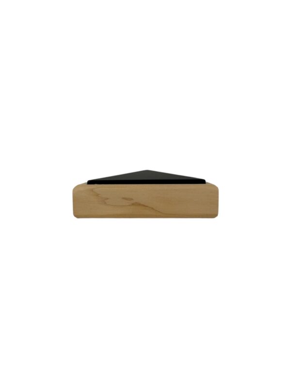 Unique HALF Timber and Metal Newel Cap - In Various Timbers - Image 6
