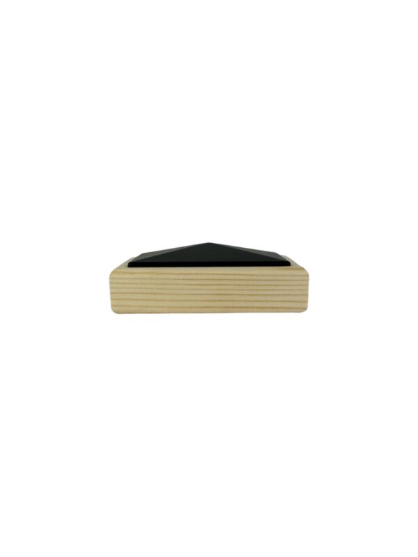 Unique HALF Timber and Metal Newel Cap - In Various Timbers - Image 8