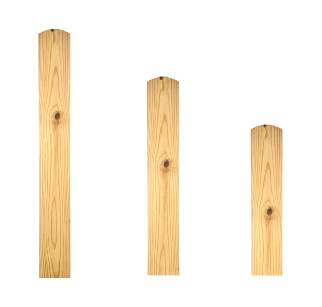 Pine Newel Base for Turnings
