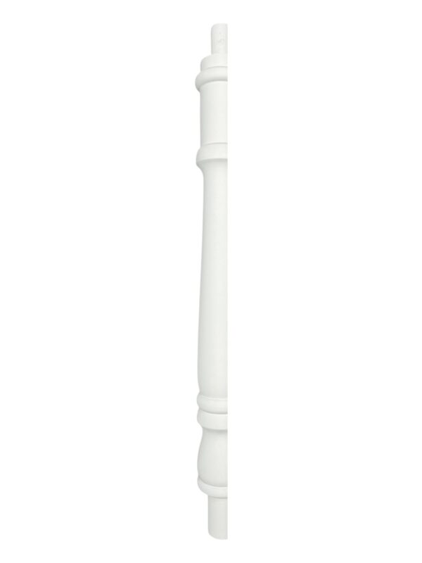 White Primed Turned Georgian HALF Continuous Newel Post 90mm x 675mm