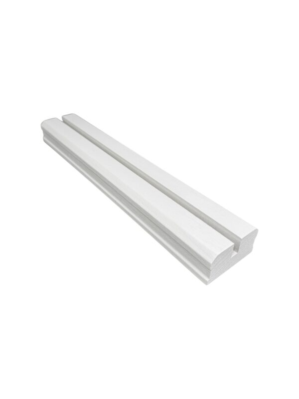 Solution White Primed Glass Handrail and Baserail 8mm Groove - In Various Lengths - Image 5
