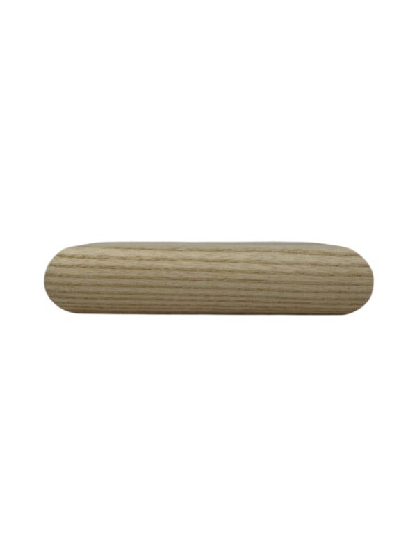 Ash HALF Flat Newel Cap 90mm - Image 2