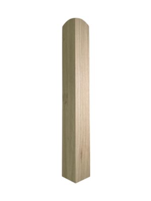 Ash Newel Base 90mm x 500mm