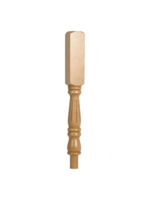Pine Fluted Georgian Block Newel Post 90mm x 710mm
