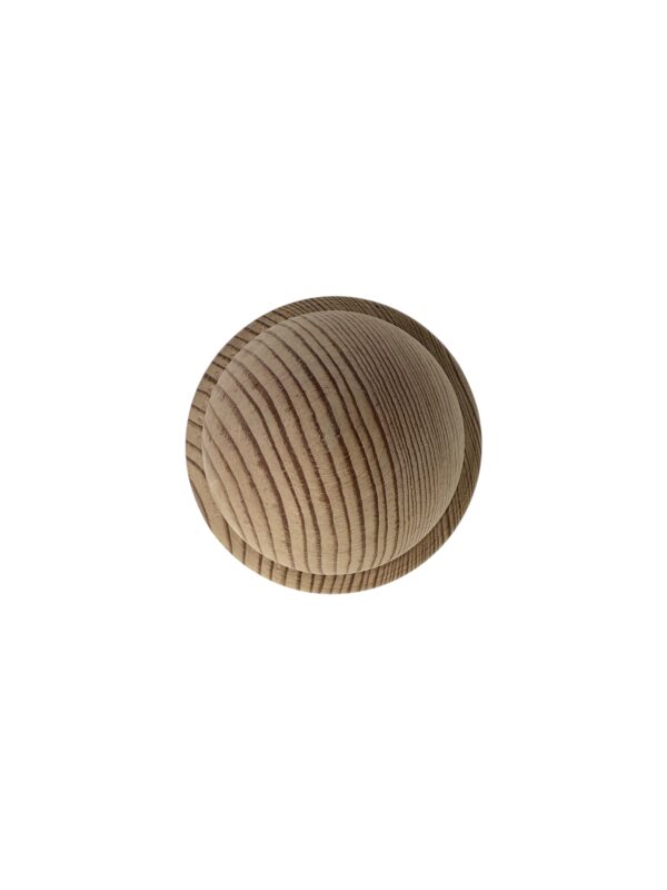 Pine Acorn Newel Cap 83mm - Image 2