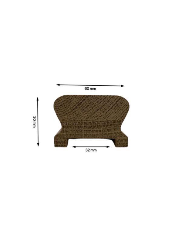 Oak Low Profile Handrail and Baserail 32mm - In Various Lengths - Image 3