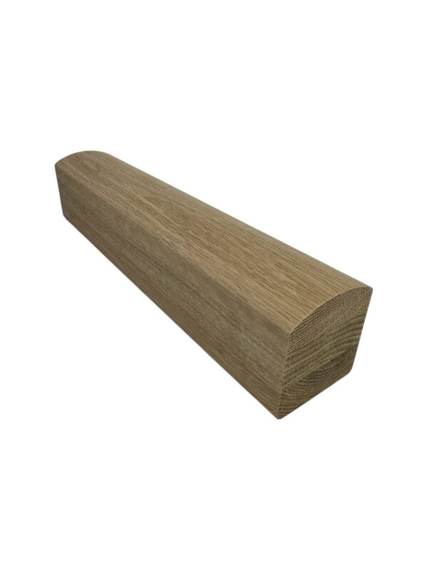 Oak Modern Handrails and Baserails - In Various Lengths - Image 6
