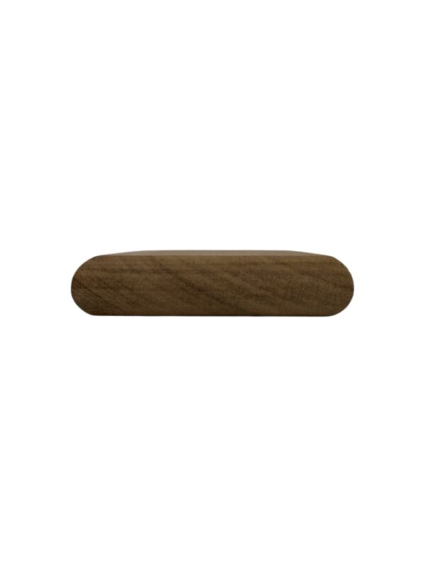 Sapele Square Flat Newel Cap 90mm - Image 3