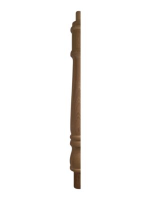 Sapele Georgian Turned HALF Continuous Newel Post 90mm x 675mm