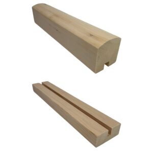 Hemlock Modern Handrails and Baserails - For Metal Spindles