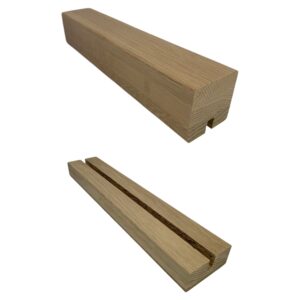 Oak Square Handrails and Baserails - For Metal Spindles