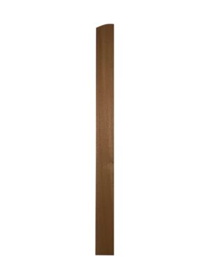 Sapele HALF Newel Base 90mm x 500mm