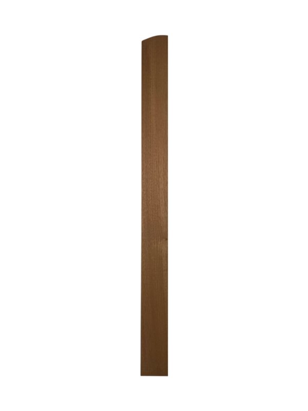 Sapele HALF Newel Base 90mm x 500mm